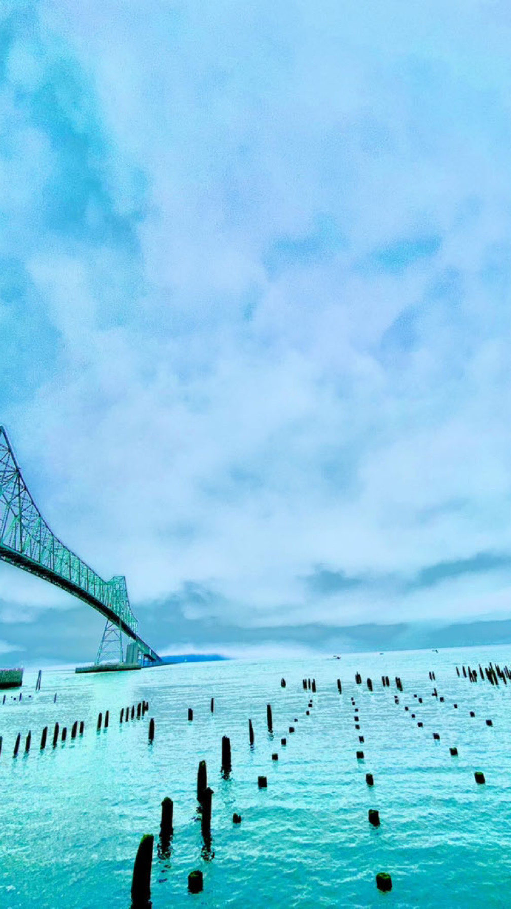 Bridge over the water